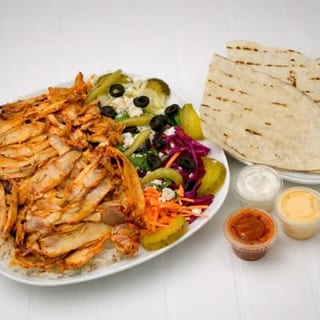 Chicken Platter with Rice