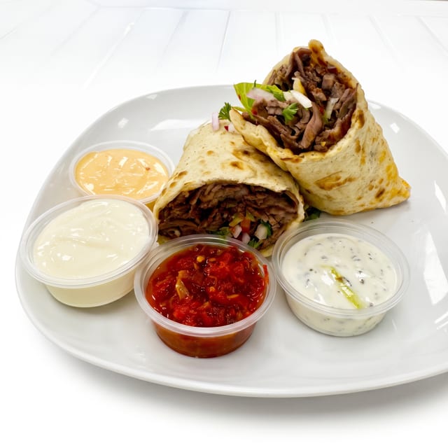 Beef and Lamb Pita.