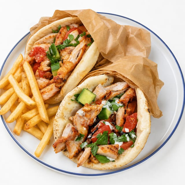 Mixed Pita Combo.