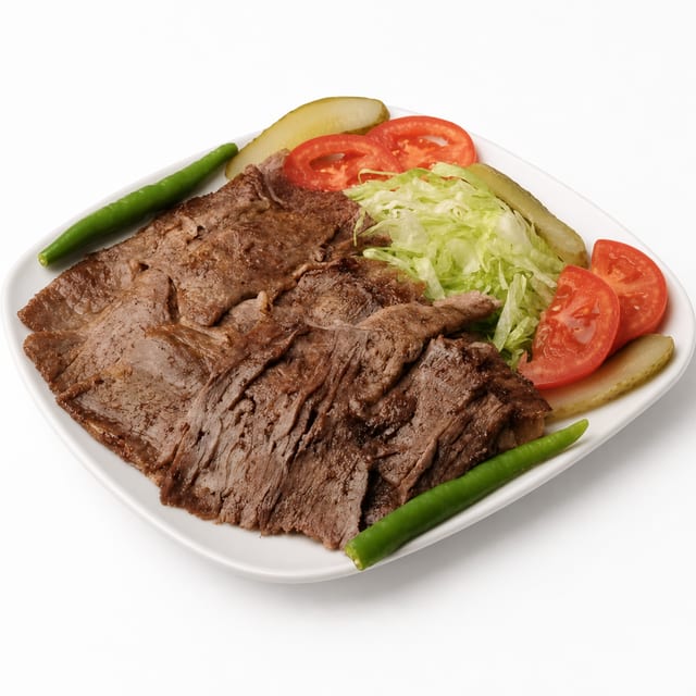 Beef and Lamb Salad.