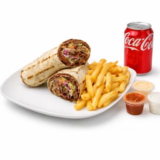 Beef and Lamb Wrap Combo