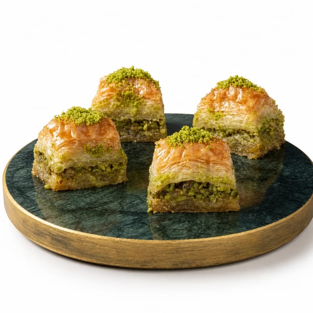 Baklava with Double Pistachio.