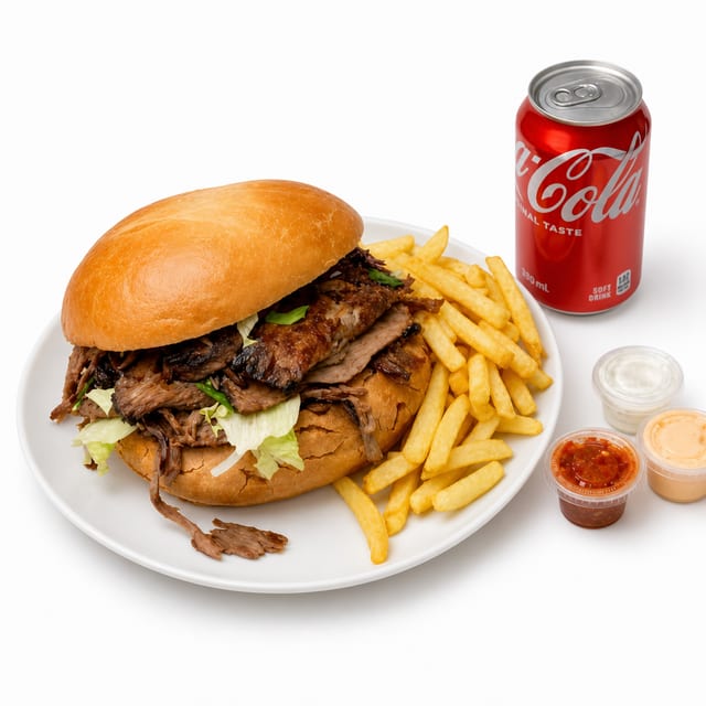 Beef and Lamb Tombik Combo.