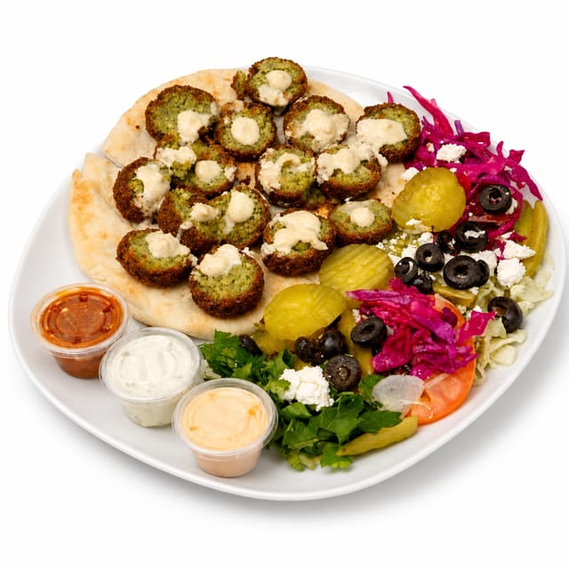 Falafel Plate.